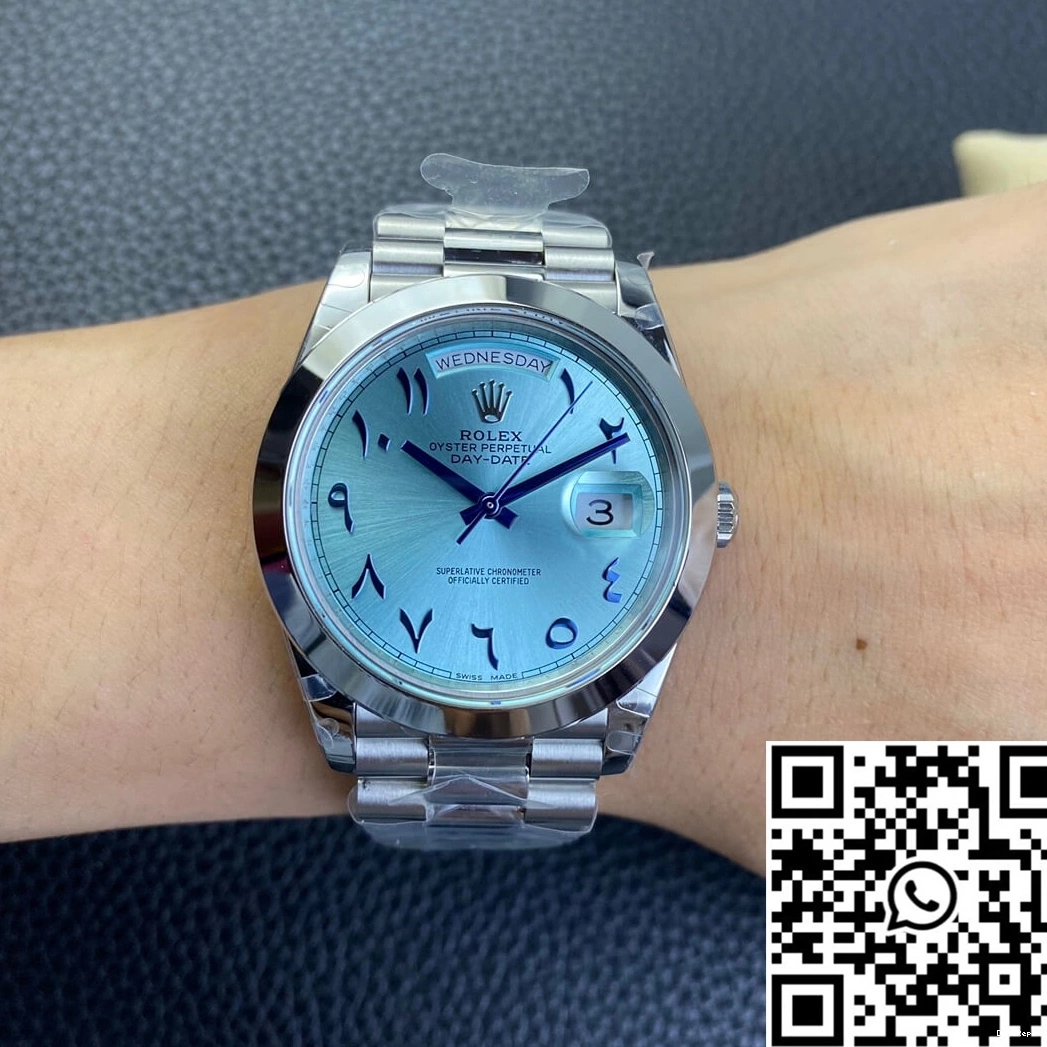 Day Stainless Rolex Dial Steel Ice Middle East Blue BP Factory Customization Date 0423